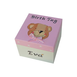 Baby Girl Trinket Box
