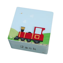 Page Boy Train Trinket Box